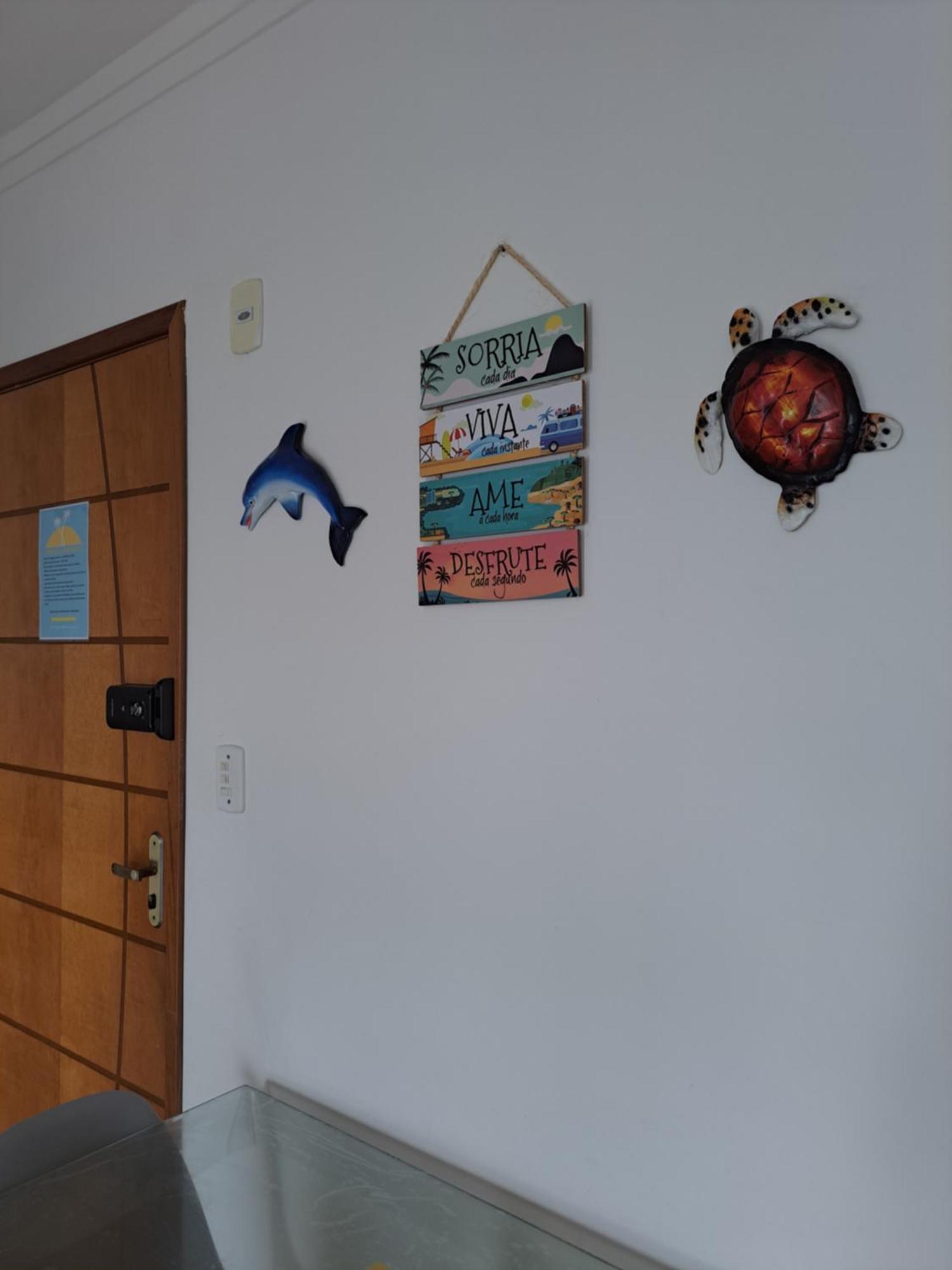 Apto Aconchegante Beira Mar Com Ar No Quarto Solemar 外观 照片